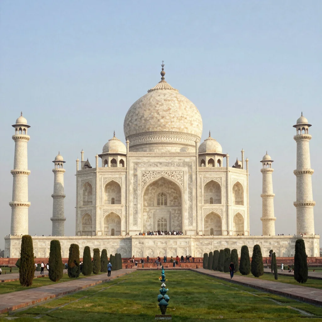 Agra Taj Mahal Day